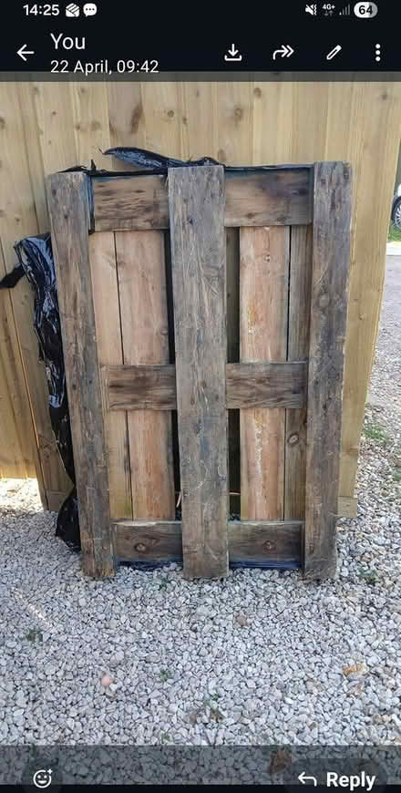 Photo of free Wooden pallet (Penarth) #1