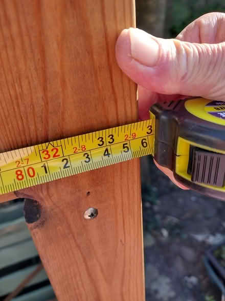 Photo of free Tall wooden shelves (So197nr) #2