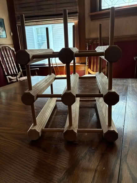 Photo of free Small wine rack (Park-Monroe Neighborhood) #2