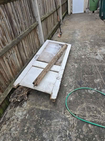Photo of free Old Timber door (Harrow HA3) #1