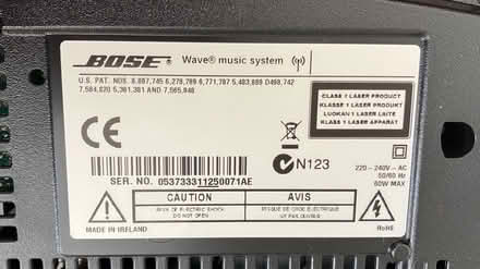 Photo of free For repair: Bose CD/radio (Meadowtown SY5) #2