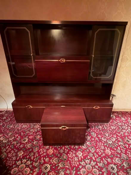Photo of free Mid century Display Cabinet (Beswick M12) #1