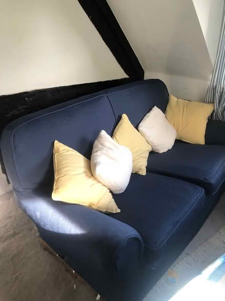 Photo of free 2seater sofa (Hanley Castle WR8) #1