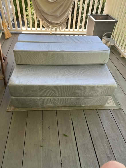 Photo of free Twin Folding sofa mattress (Glenville) #3