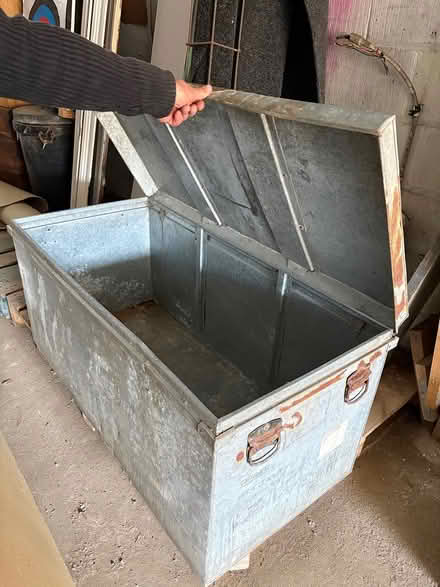 Photo of free Galvanised steel chest (Scarborough YO12) #2