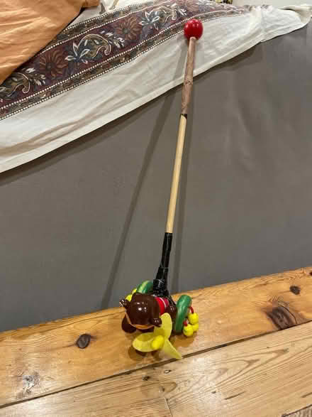 Photo of free Wooden Push along toy - monkey (Queen's Park BN2) #4