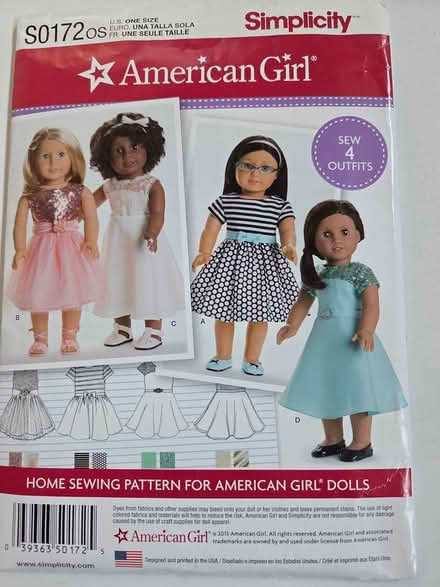 Photo of free American Girl doll dress patterns (NE Albuquerque) #1
