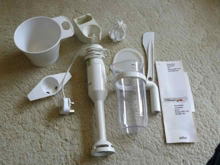 Photo of free Braun MR700 electric stick blender & attachments kit (Kempsey WR5) #1