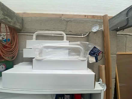 Photo of free safety grab rails and wooden hand rails (Headington Quarry OX3) #1