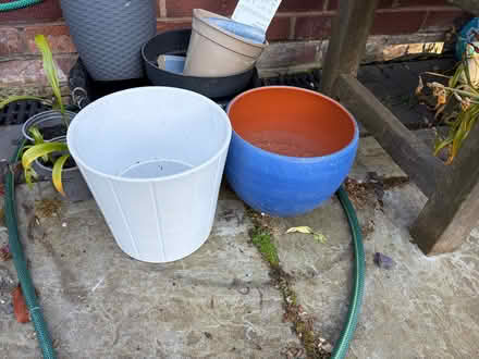 Photo of free 3 plant pot holders (Longbarn WA2) #2
