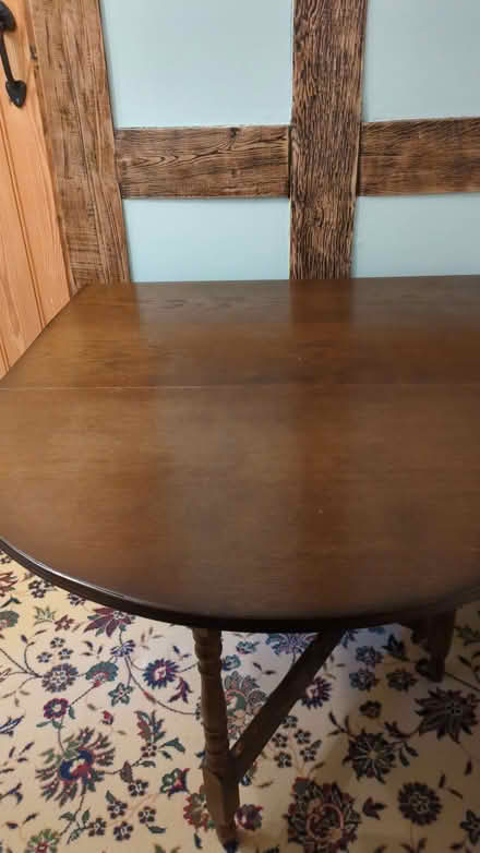 Photo of free Oak Drop leaf Table . (Presteigne LD8) #2