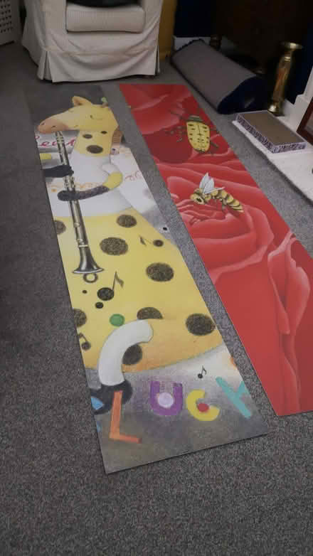 Photo of free Illustrated foamex boards (DN21, Gainsborough) #1