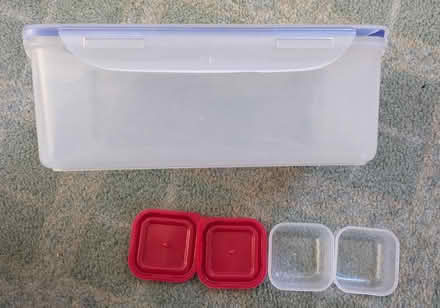 Photo of free Klip & Lock & small tupperware boxes (Caldy Valley CH3) #3