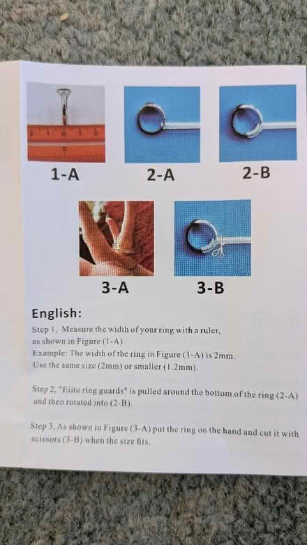 Photo of free Ring size adjusters for loose rings (Caldy Valley CH3) #3