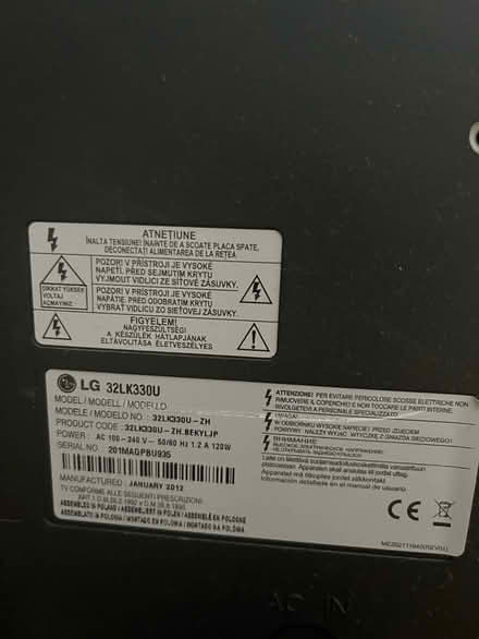 Photo of free Working TV (Brownswood Park N4) #3