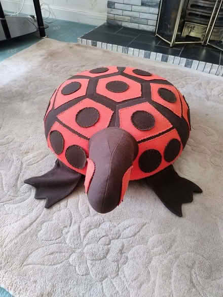 Photo of free Handmade Floor cushion in the shape of a tortoise. (Storth LA7) #1