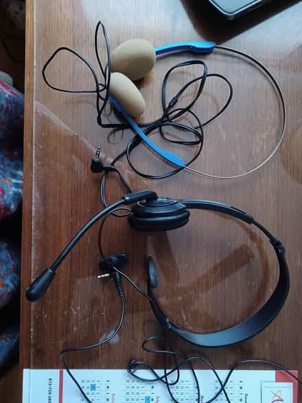 Photo of free 2 old style headphones (near Britannia Plaza) #1