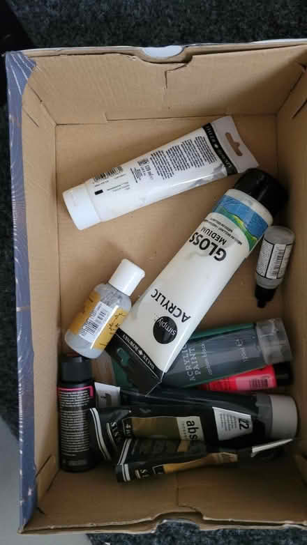 Photo of free Acrylic paints (Southend, SS1) #1