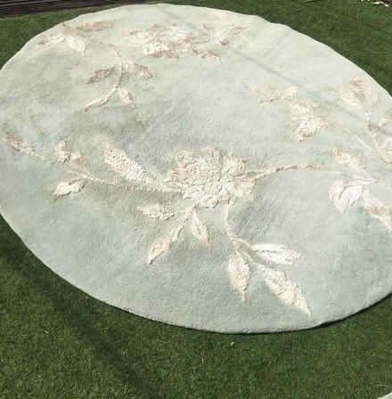 Photo of free Large wool Laura Ashley rug (Altrincham 2DP) #2