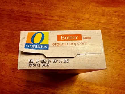 Photo of free 4 x Butter-flavor microwave popcorn (Northern San Leandro) #4