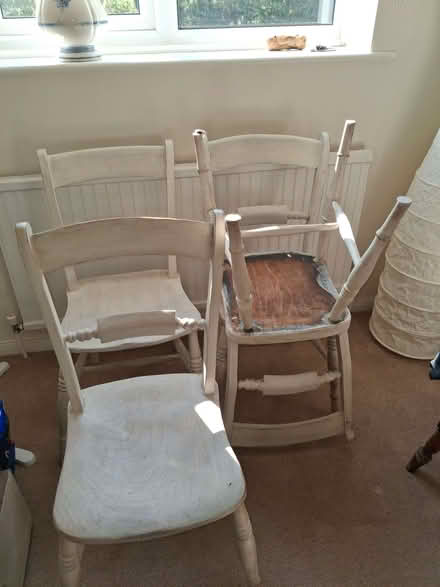 Photo of free Victorian kitchen chairs (Soham CB7) #2