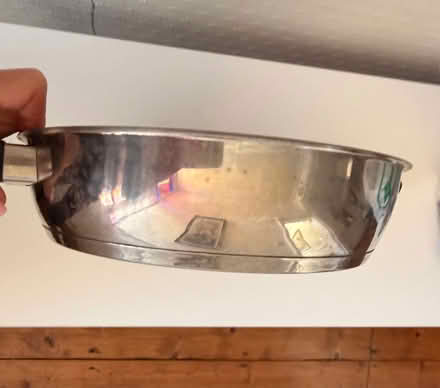 Photo of free Large stainless steel pan with lid (Salford M30) #4