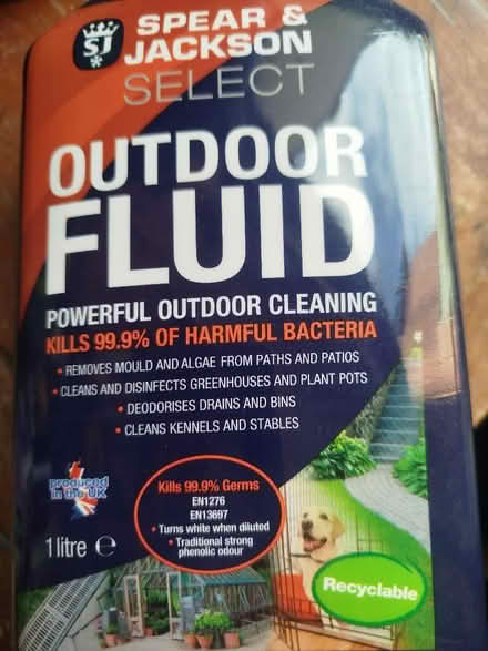Photo of free Patio cleaning fluid (Kenton NE3) #1