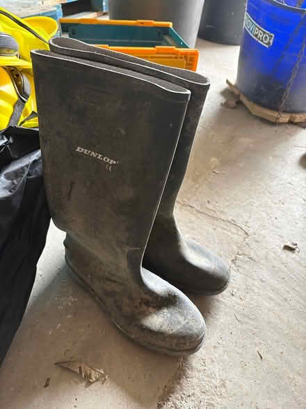 Photo of free Dunlop wellingtons (Scarborough YO12) #1