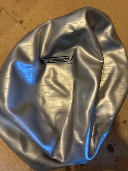 Photo of free Silver Rebook 65cm gym ball. NO STOPPER (Lansdown BA1) #1