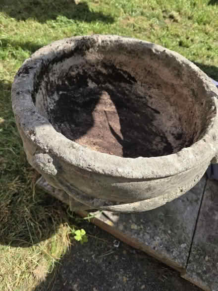 Photo of free Stone plant pot (Frome BA11) #2