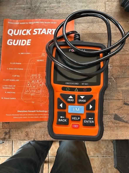 Photo of free Foxwell OBD codereader (Camberley GU15) #1