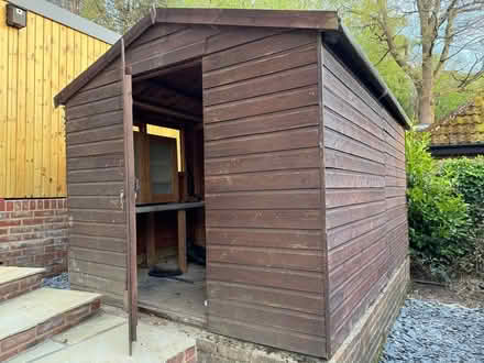 Photo of free 12' x 8' apex shed (St John's TN13) #1