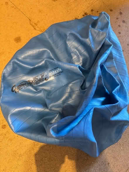 Photo of free 75cm blue gym ball (Lansdown BA1) #1