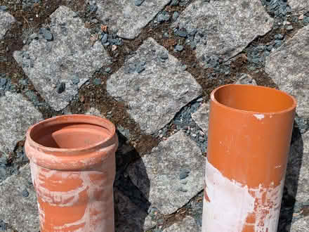 Photo of free Two lengths of 4" drainpipe (Braithwaite CA12) #1