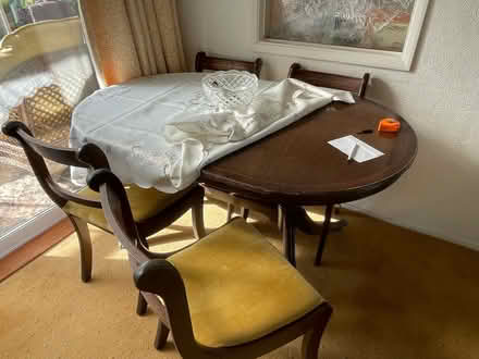 Photo of free Dining table and chairs (West Stratton SO21) #1