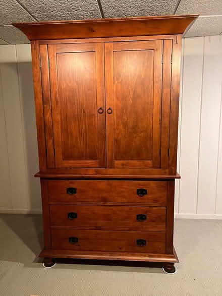 Photo of free Large 2-Piece TV/Storage Cabinet (Town and Country) #1