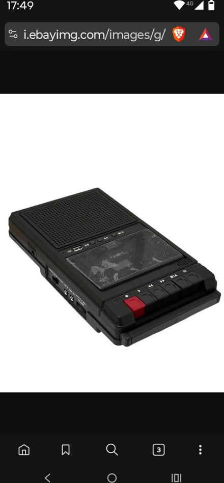 Photo of cassette recorder "shoebox" type (Malin Bridge S6) #1