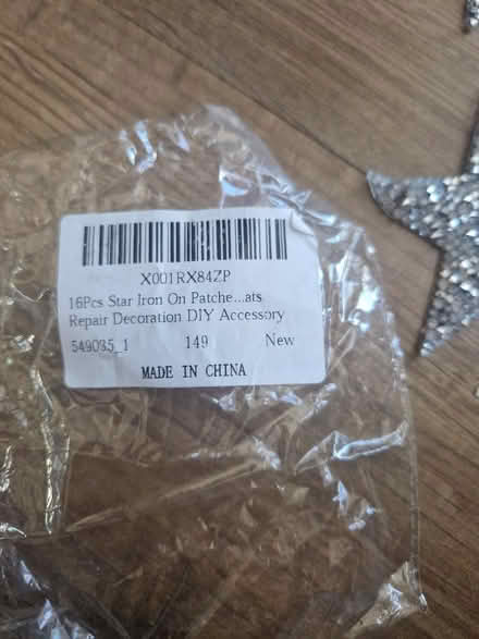 Photo of free Sparkly stars for craft (SE10) #2