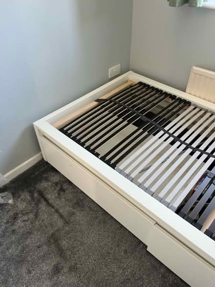 Photo of free IKEA Malm single bed (Newbury) #2