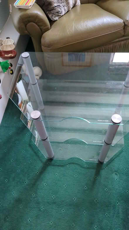 Photo of free Glass tv stand (Presteigne LD8) #1