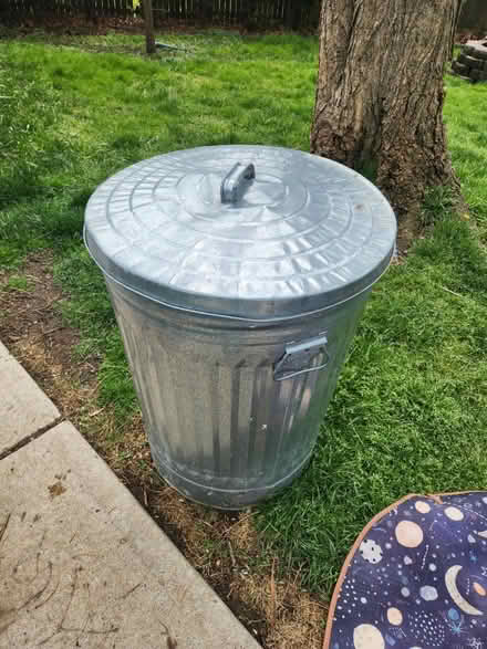 Photo of free Metal trash can (Aberdeen) #1