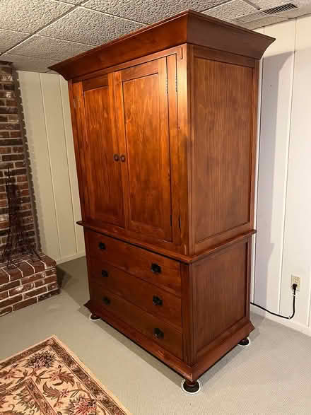 Photo of free Large 2-Piece TV/Storage Cabinet (Town and Country) #3