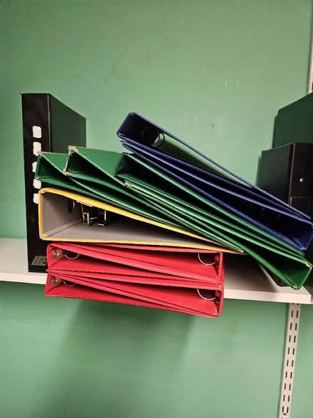 Photo of free Several A4 files (Central Reading RG1) #1