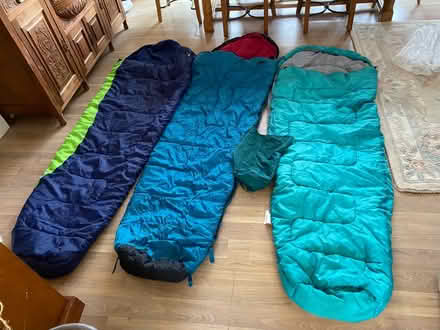 Photo of free Pr8 2hx 3 adult sleeping bags, vgc (Southport PR8) #1