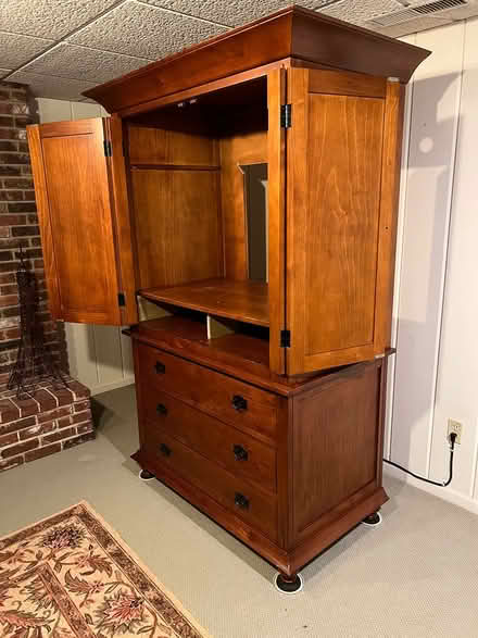 Photo of free Large 2-Piece TV/Storage Cabinet (Town and Country) #2