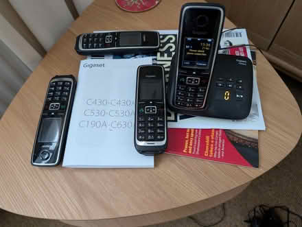 Photo of free Cordless phones X 4 and answering machine (Cliffe BN7) #1