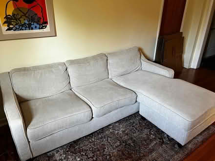 Photo of free 3-Seater Couch with Chase (Cleveland Park) #1