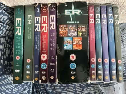 Photo of free Complete set of ER dvds (CT14) #1