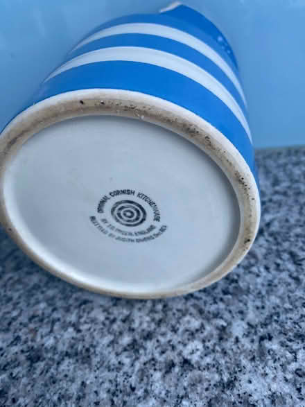 Photo of free Cornish ware kitchen jar (Wanstead E11) #3