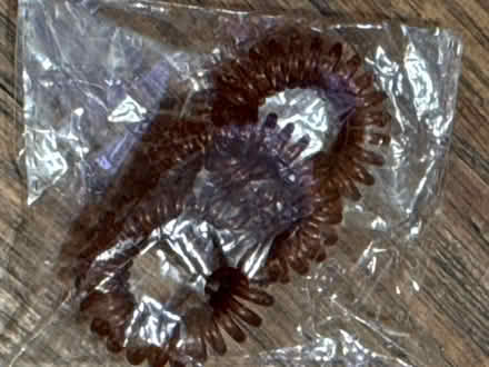 Photo of free 3 Brown Ponytail Holders (Clason Point Bronx NY) #1